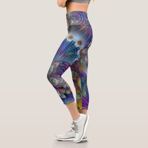 Mandala yoga pants capri