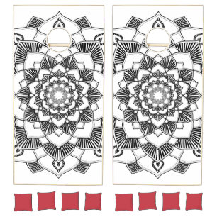 Mandala Zazzle_Growshop. Cornhole Set