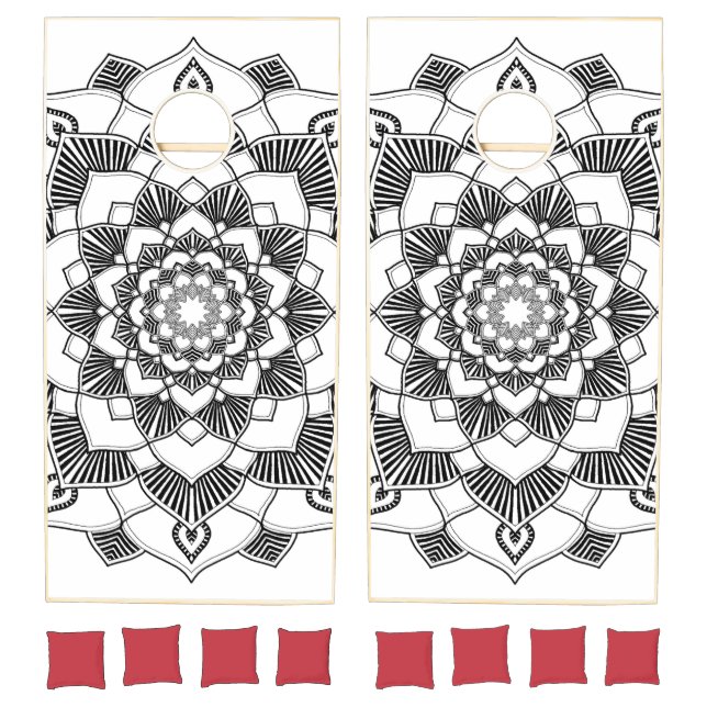 Mandala | Zazzle_Growshop. Cornhole Set (Set)