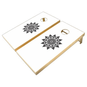 Mandala Zazzle_Growshop. Cornhole Set