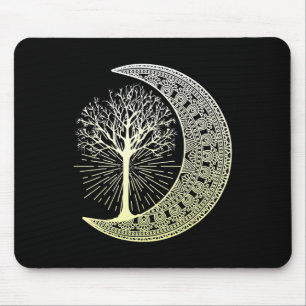 Mandala Zen Buddhism Tree Tattoo Yoga Meditation M Mouse Pad