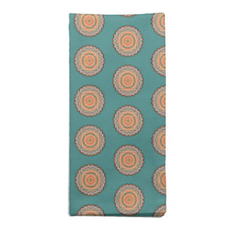 Mandala Zigzag Pattern Cloth Napkin