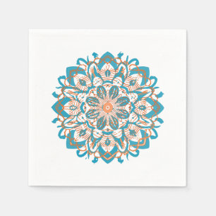 mandala Zoom paper  Napkins