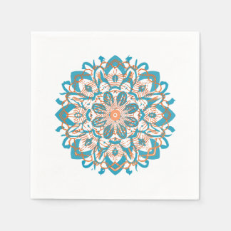 mandala Zoom paper  Napkins