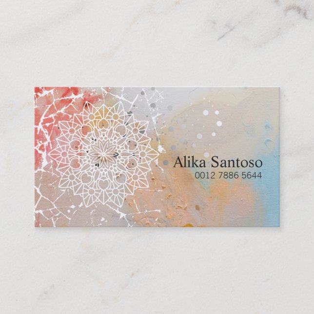 Mandalas Business Card (Front)