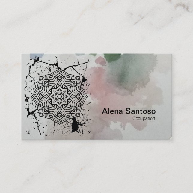 Mandalas Business Card (Front)