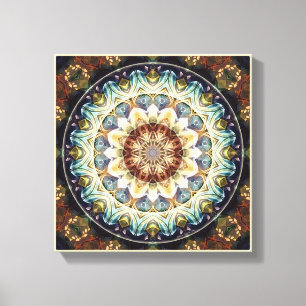 Mandalas for Times of Transition 9 Wrapped Canvas Print