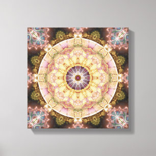 Mandalas from the Heart of Change 2 Wrapped Canvas Print