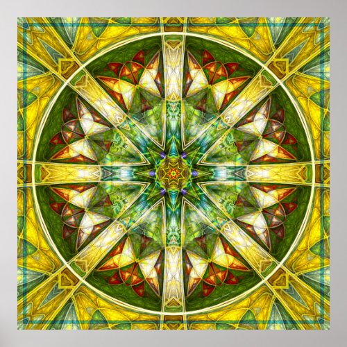 Mandalas from the Heart of Compassion 11 Print