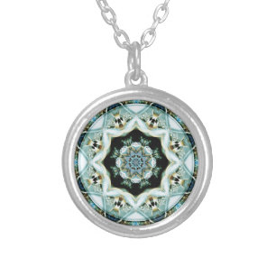 Mandalas from the Heart of Freedom 21 Gifts Silver Plated Necklace