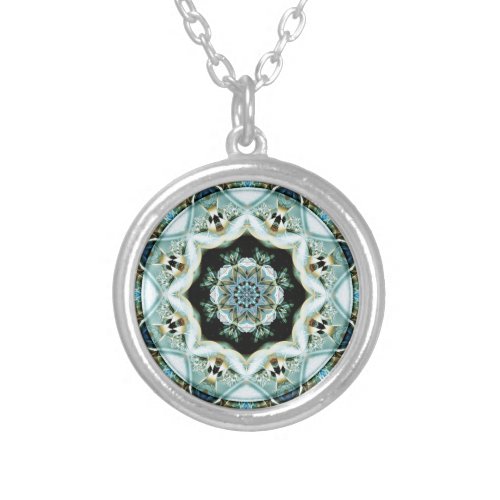 Mandalas from the Heart of Freedom 21 Gifts Silver Plated Necklace