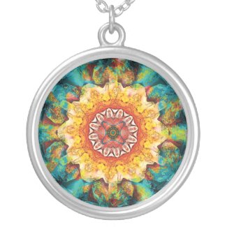 Mandalas from the Heart of Surrender, No. 4, Neckl Custom Necklace
