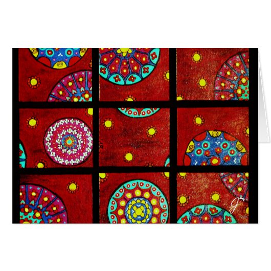 Mandalas In Motion Cards (Front Horizontal)