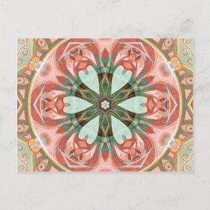 Mandalas of Forgiveness and Release 7 Poster Postcard