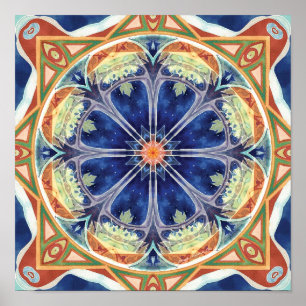 Mandalas of Forgiveness and Release 8 Poster
