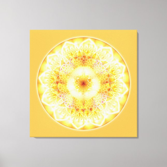 Mandalas of Healing & Awakening, No. 1, canvas Print (Front)