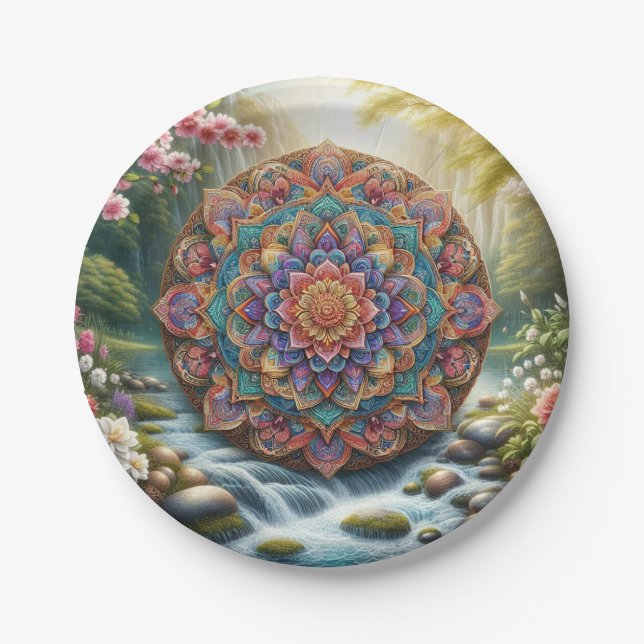 mandalla paper plates (Front)