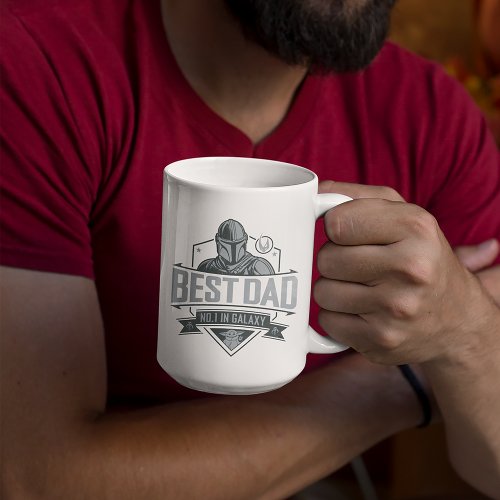 Mandalorian Best Dad No 1 In Galaxy Coffee Mug