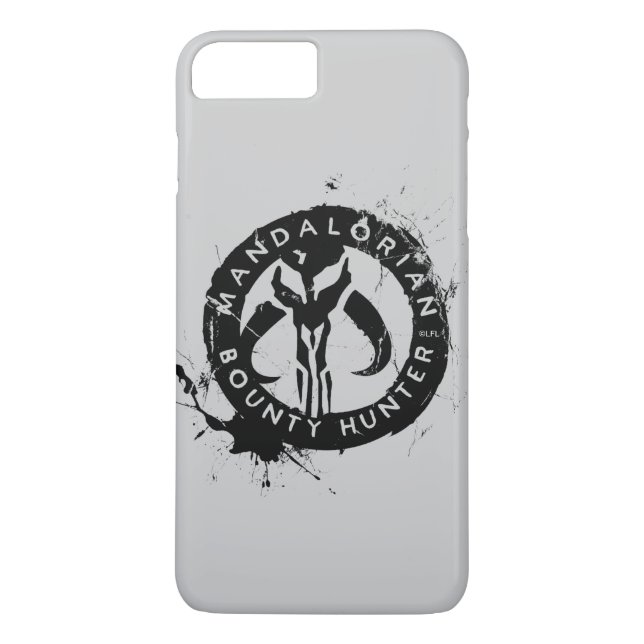 Mandalorian Bounty Hunter Inked Icon Case-Mate iPhone Case (Back)