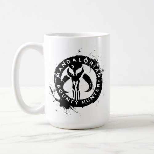 Mandalorian Bounty Hunter Inked Icon Coffee Mug