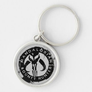 Mandalorian Bounty Hunter Inked Icon Keychain