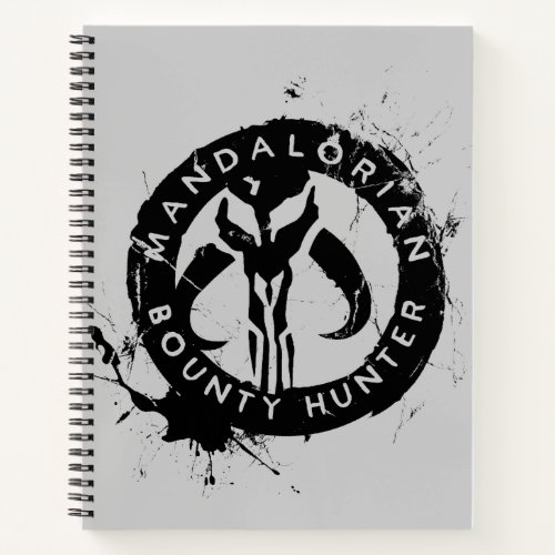 Mandalorian Bounty Hunter Inked Icon Notebook