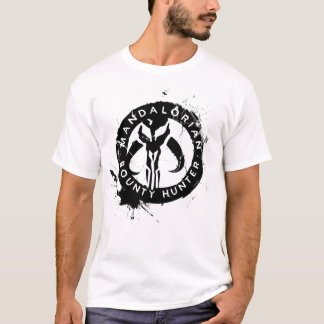 Mandalorian Bounty Hunter Inked Icon T-Shirt