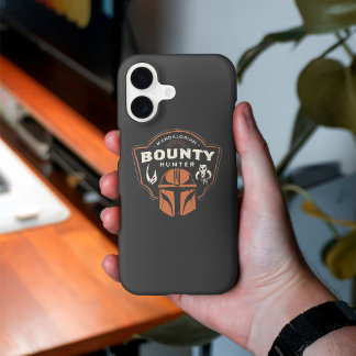 Mandalorian Bounty Hunter Sketched Badge iPhone 17 Case