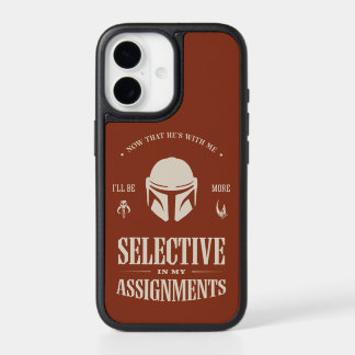 Mandalorian - More Selective In My Assignments iPhone 17 Case
