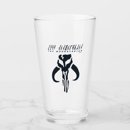 Mandalorian Symbol Glass