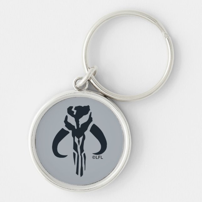 Mandalorian Symbol Keychain (Front)