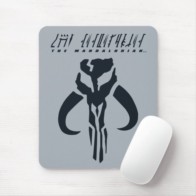 Mandalorian Symbol Mouse Pad (With Mouse)