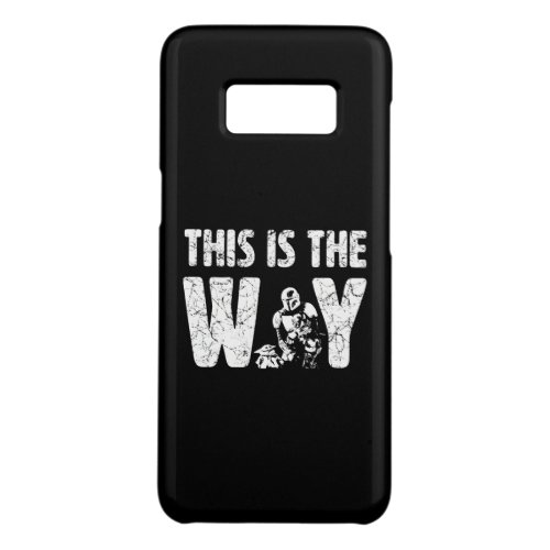 Mandalorian  The Child This Is The Way Quote Case_Mate Samsung Galaxy S8 Case