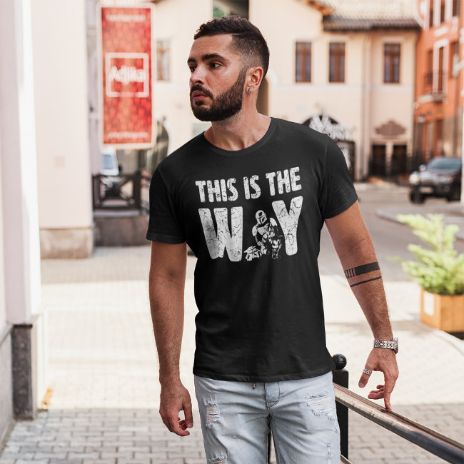 Mandalorian & The Child "This Is The Way" Quote T-Shirt