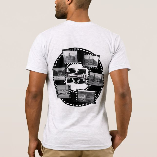 Mandan All Class Reunion T-shirt (Back)