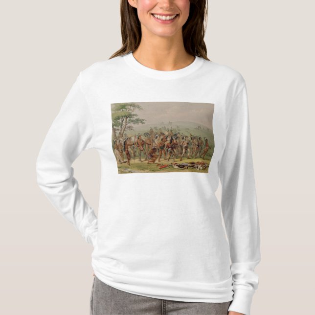 Mandan Archery Contest, c.1832 T-Shirt (Front)