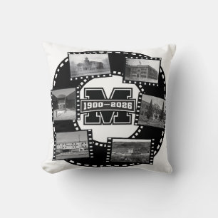 Mandan Braves All Class Reunion Pillow