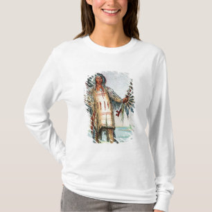 Mandan Indian Ha-Na-Tah-Muah, Wolf chief T-Shirt