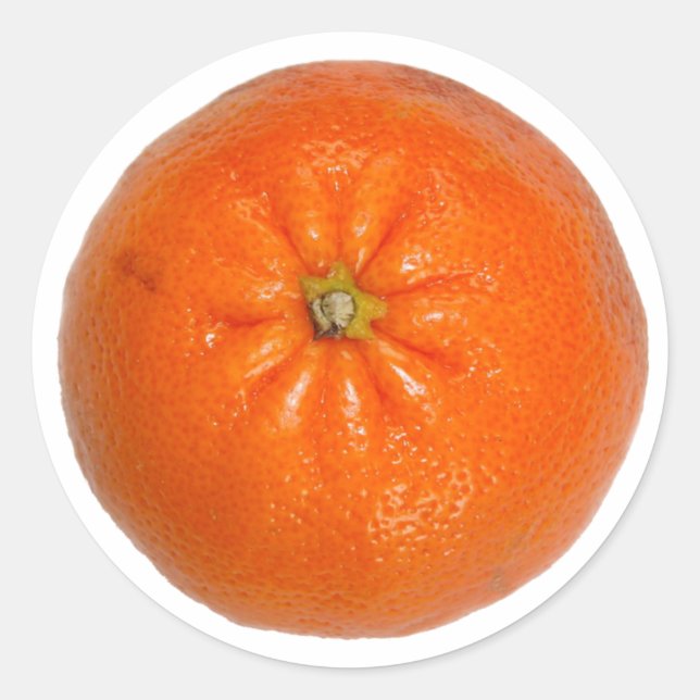 MANDARIN 2 CLASSIC ROUND STICKER (Front)