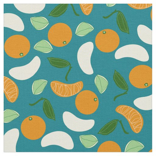 Mandarin Citrus Fabric