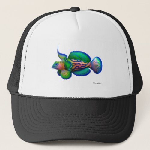 Mandarin Dragonet Fish Trucker Hat