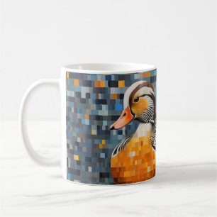 Mandarin Duck Animal Bird Art Decor Coffee Mug