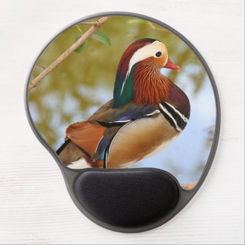 Mandarin Duck Gel Mouse Pad