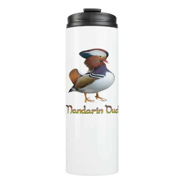 Mandarin Duck Leak Proof Thermal Tumbler (Front)