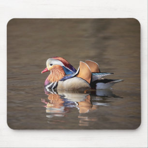 Mandarin Duck Mouse Pad
