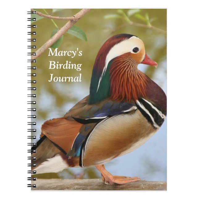 Mandarin Duck Notebook (Front)
