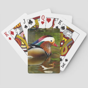 Mandarin Duck Poker Cards