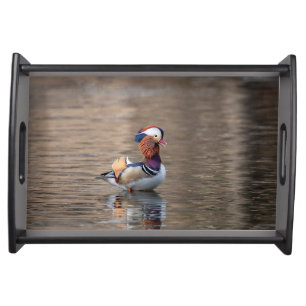 Mandarin Duck Serving Tray