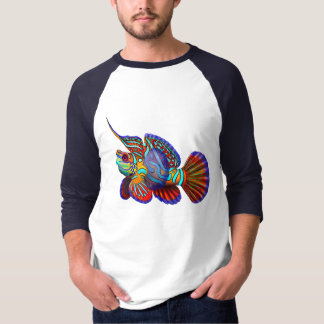Mandarin Goby Dragonet Fish Jersey T-Shirt