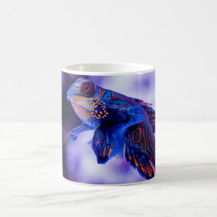 Mandarin Goby Fish Glass Coaster